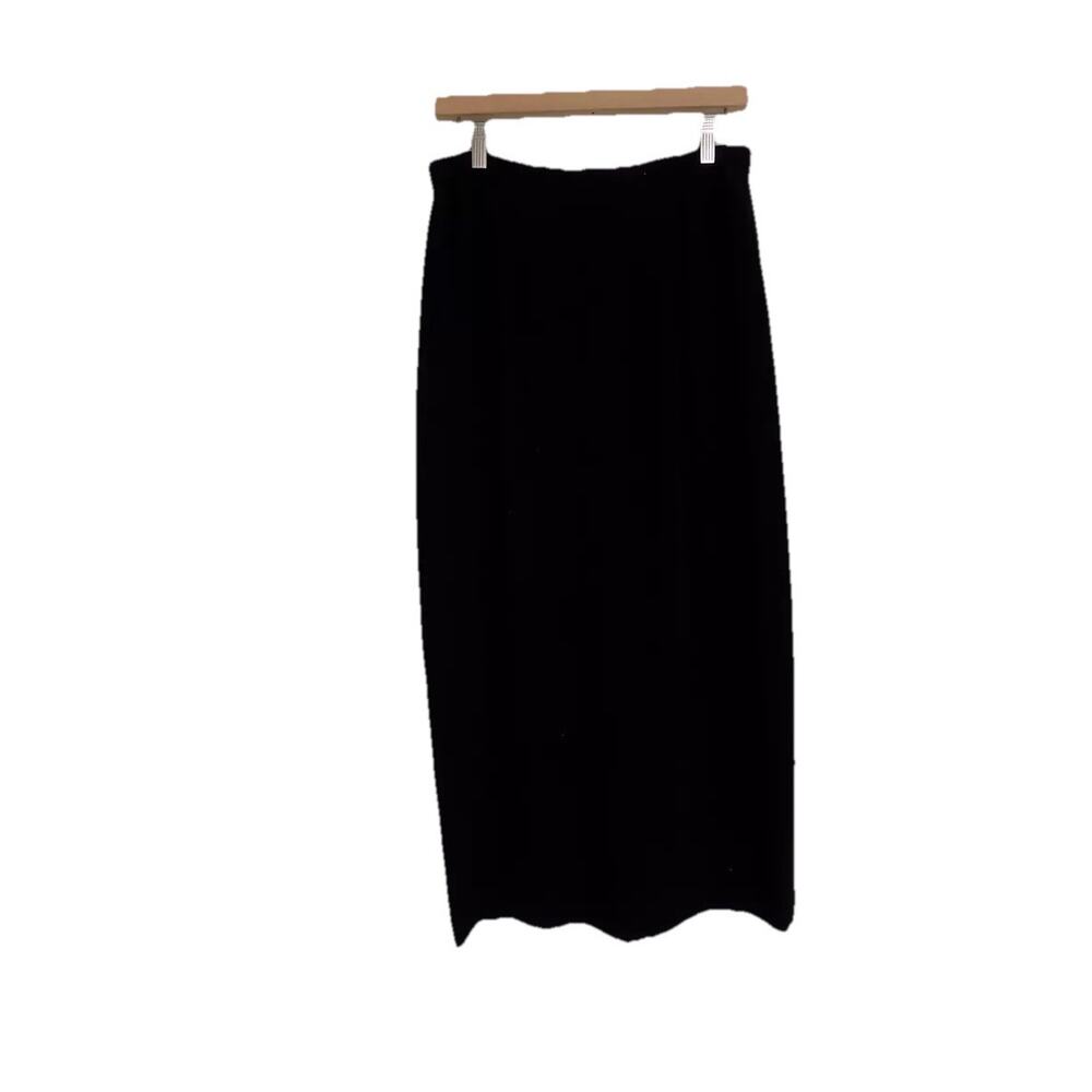 Jones New York long black skirt maxi midi size 10